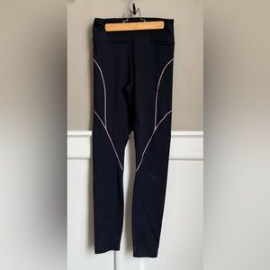 Fabletics Motion 365 Black/ Purple Leggings